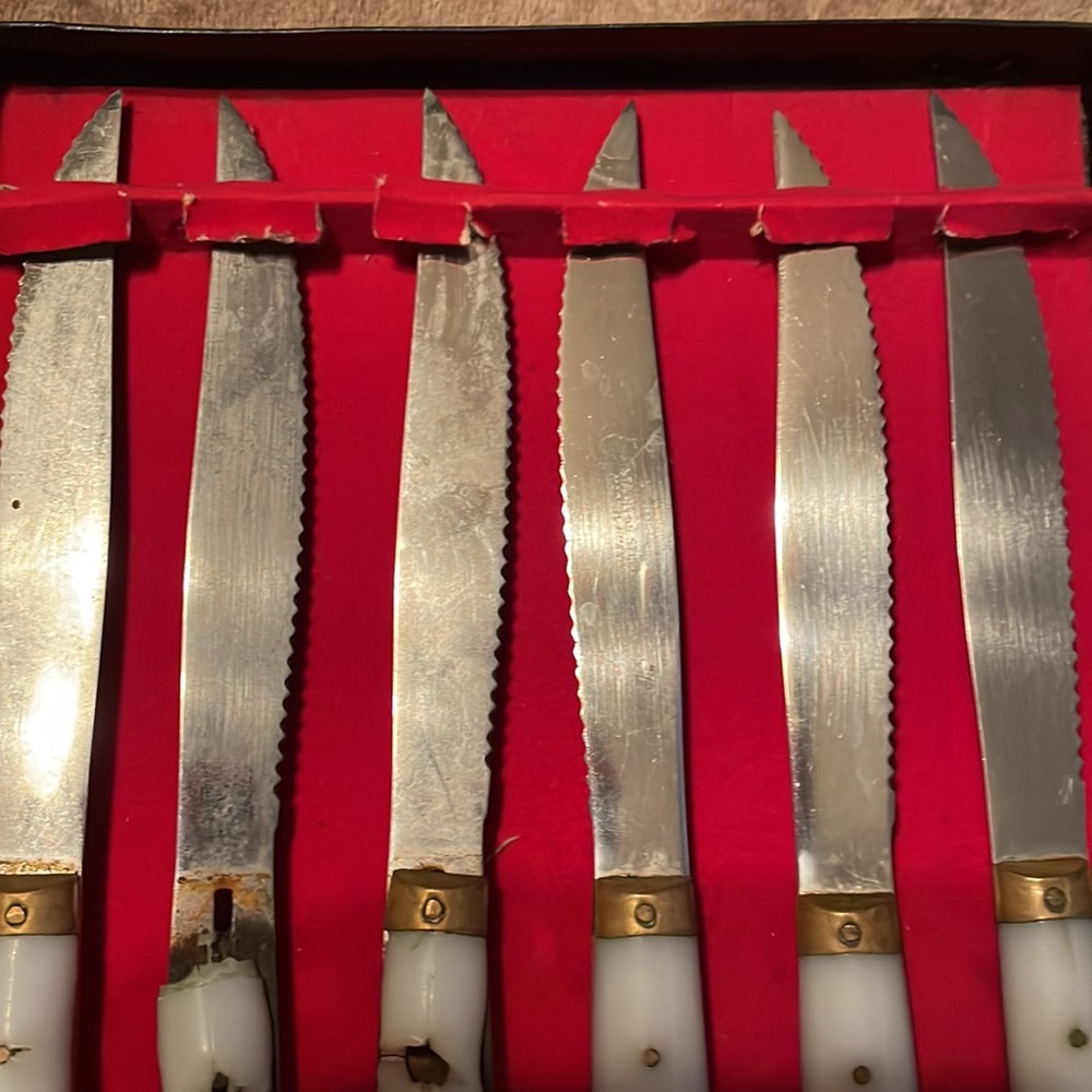 Vintage Stainless Steel knife set. - Picture 4 of 12